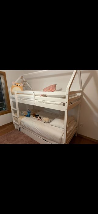 Beliche criança com colchões incluídos