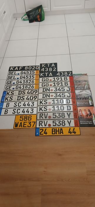 Tablice rejestracyjne kolekcionerskie