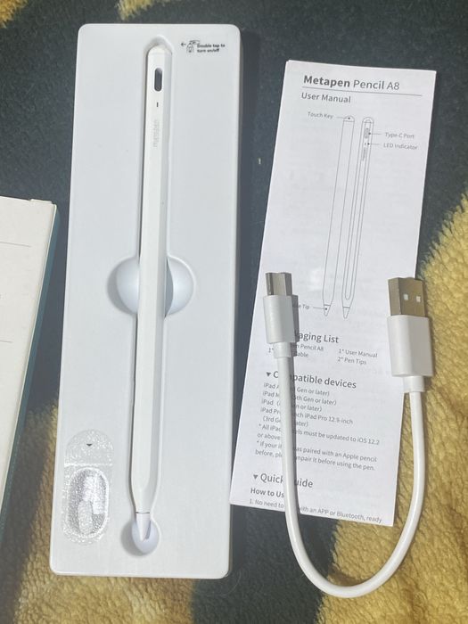 Стилус Metapen A8 для iPad 2018-2024 p, 399 грн.