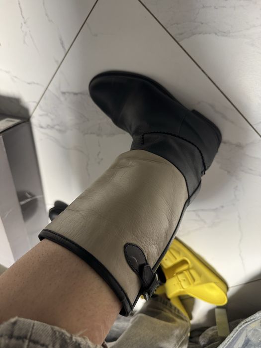 Сапоги аожаные