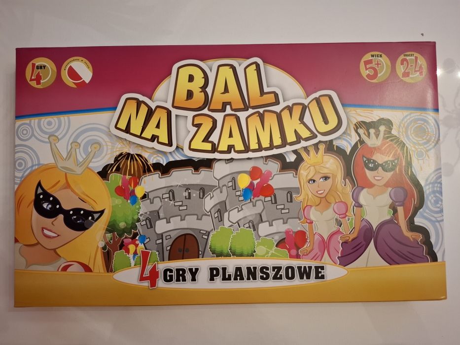 Gra planszowa Bal na Zamku (4 Gry)