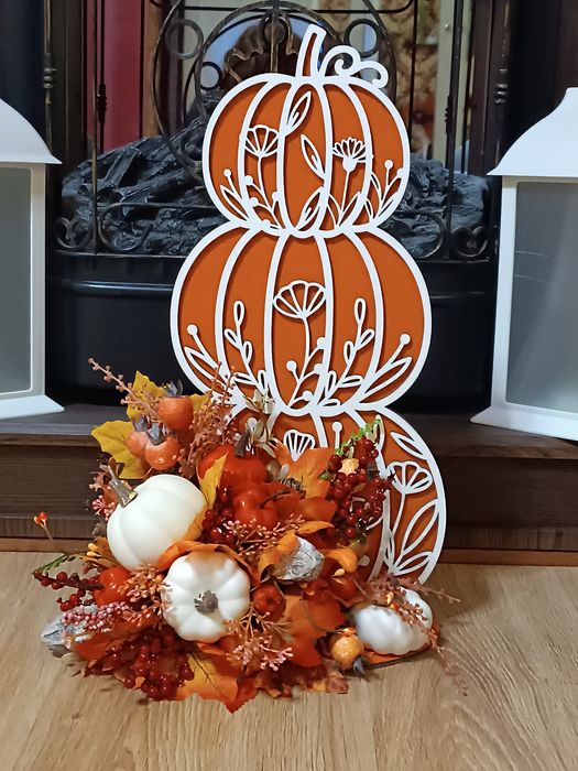 Осінній декор з гарбузів!