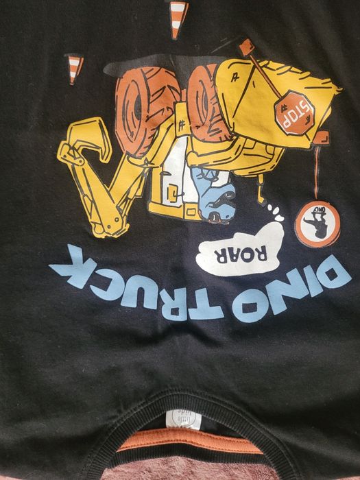 T-shirt z długim rękawem bluzki 128