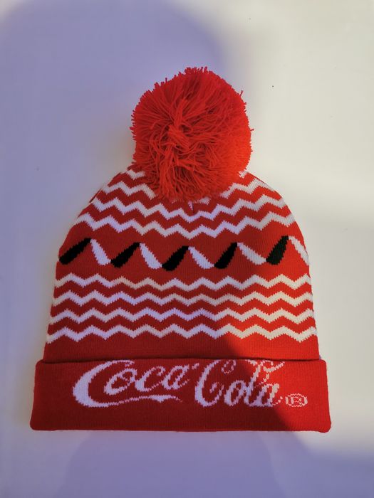 Czapka Coca Cola świąteczna zimowa