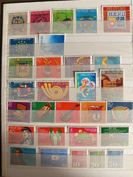 Selos da Suiça .