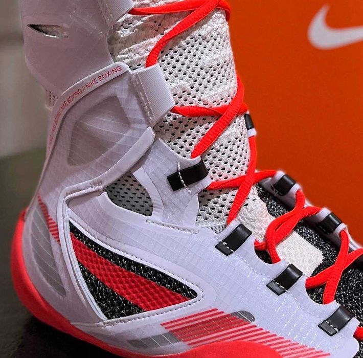 Боксерки Nike HyperKo 2 SE White/Bright Crimson ОРИГИНАЛ!: 8 800