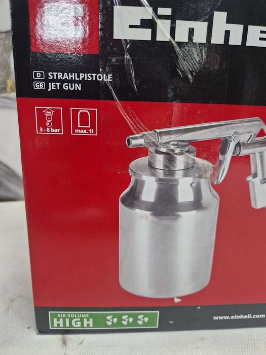 Einhell oryginalny pistolet natryskowy z pojemnikiem ssącym