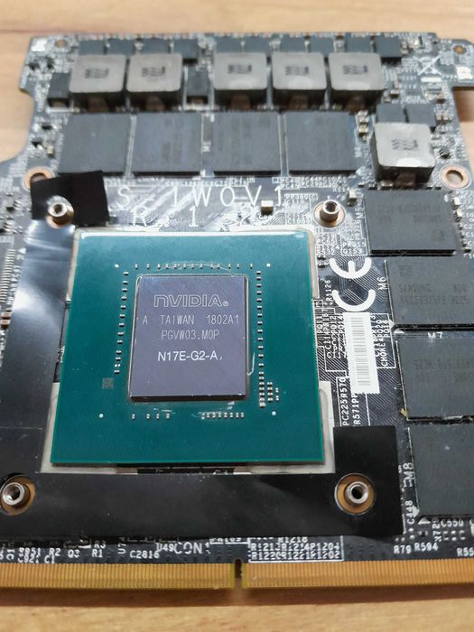 NVIDIA GeForce GTX 1080 MXM 3.0 MSI  8GB GDDR5X  N17E-G2-A  MS-1W0V1