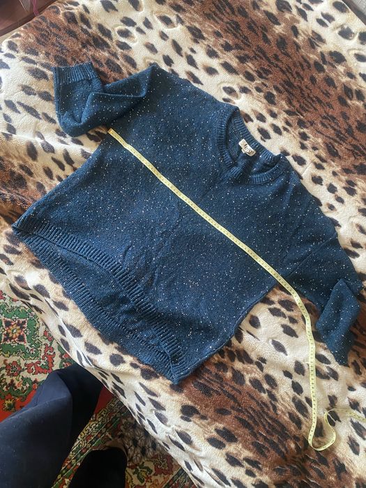 Продам свитер с люриксом оверсайз