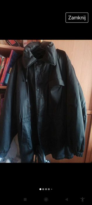 Elegancka kurtka męska ocieplana XXL