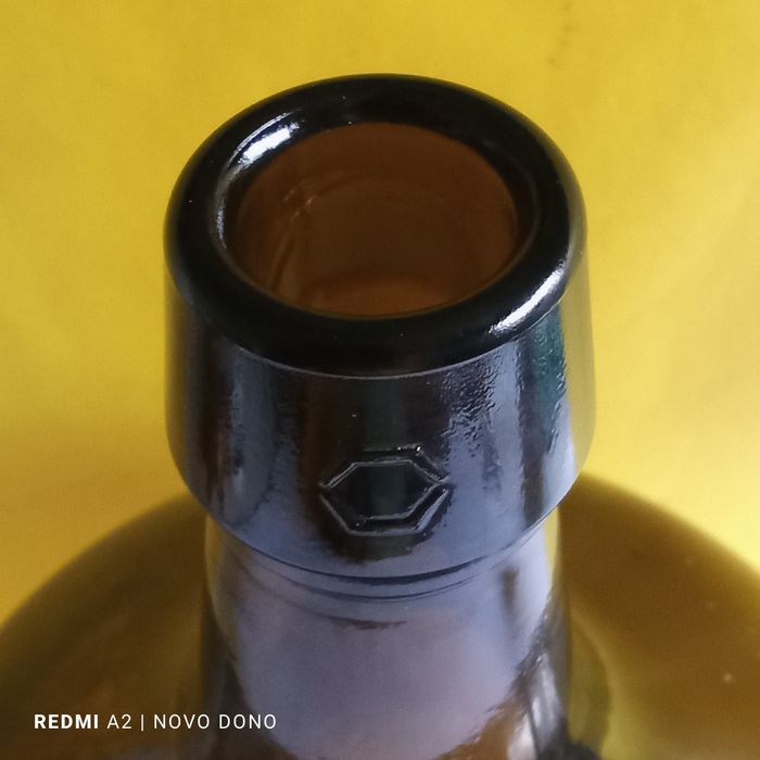 Garrafão vidro castanho