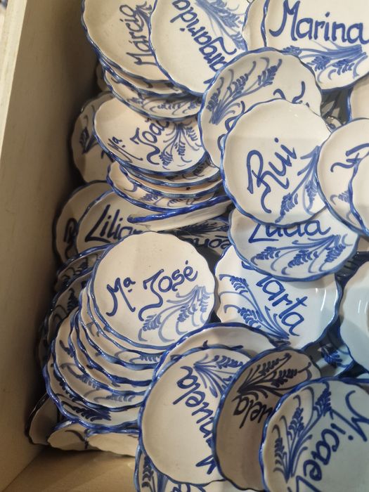 Lote com várias peças cerâmica