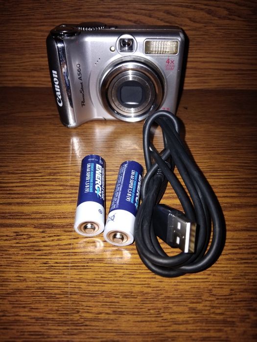 Canon A560 Silver цифровий фотоапарат