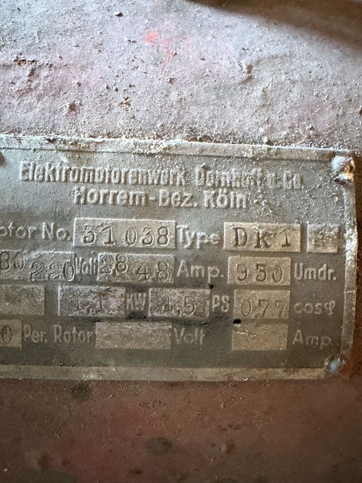 Silnik elektryczny 1,1kw