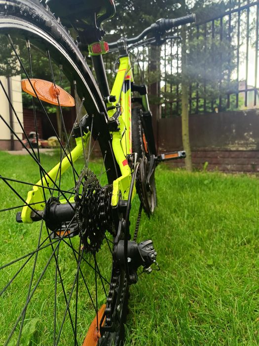 Rower KELLYS Kiter 50 Neon Yellow koła 24"