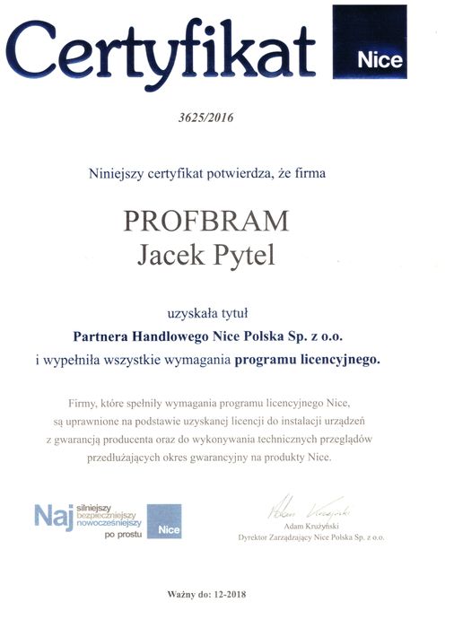 naprawa-serwis-montaż -BRAM i NAPĘDÓW- Nice FAAC Came Wiśniowski Hato