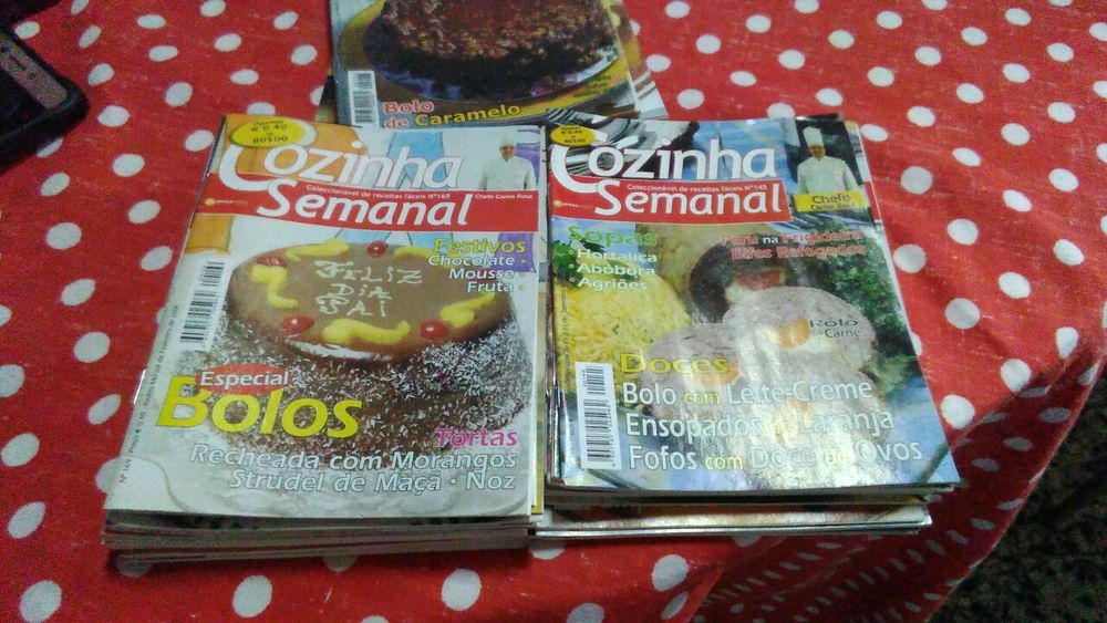 40 revistas de culinária