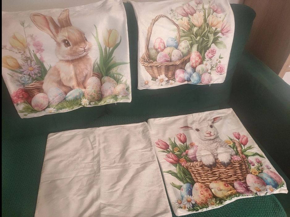 4 poszewki na poduszki Jasiek