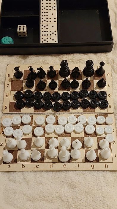 Шашки, шахматы, домино на магнитах