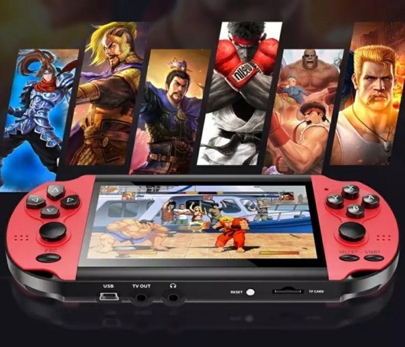 Consola X1 de 32bits portátil com 8GB memória e mais de 200 jogos