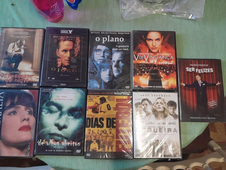 19 dvds, de accao, comédia e suspense