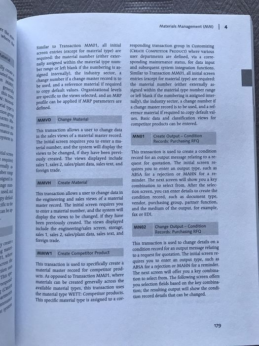 SAP Transaction Codes Book64283139177346122