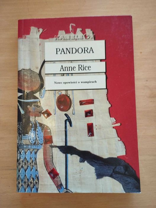 Anne Rice - Pandora - książka jak nowa