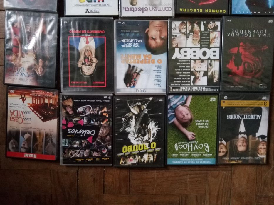 30.dvds incluindo Kids