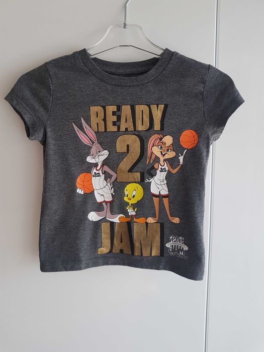 Nowość 2026:) t-shirt SPACE JAM roz 92