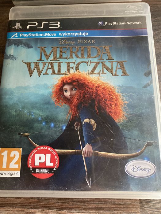 PlayStation Ps 3 Move Disney Pixar Merida Waleczna PL Epic Mickey 2 PL