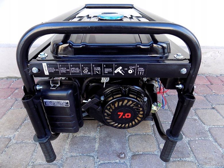 Agregat prądotwórczy 3,63kVA GERMAN 1x230V 1x12V jednofazowy