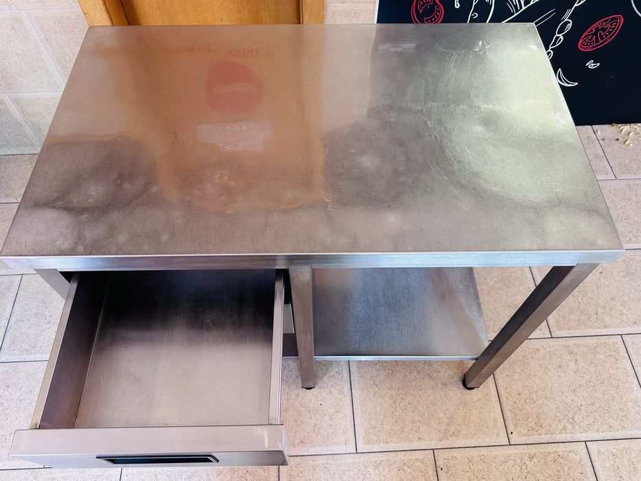 Bancada de  inox