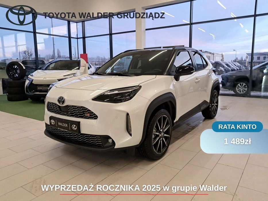 Toyota Yaris Cross Dostępny "od ręki" nowy Yaris Cross 1.5 Hybrid GR Sport 130KM e-CVT