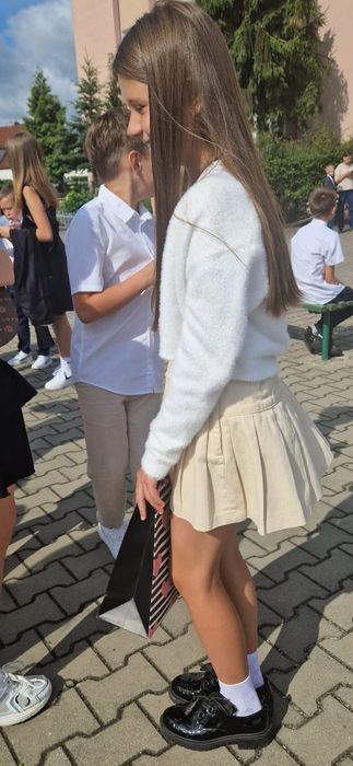 Spódnica H&M plisowana  146 r