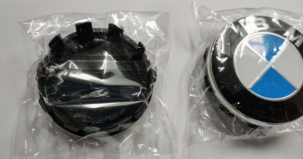 Centros de jantes BMW 56 mm Novos! 3 Unidades!