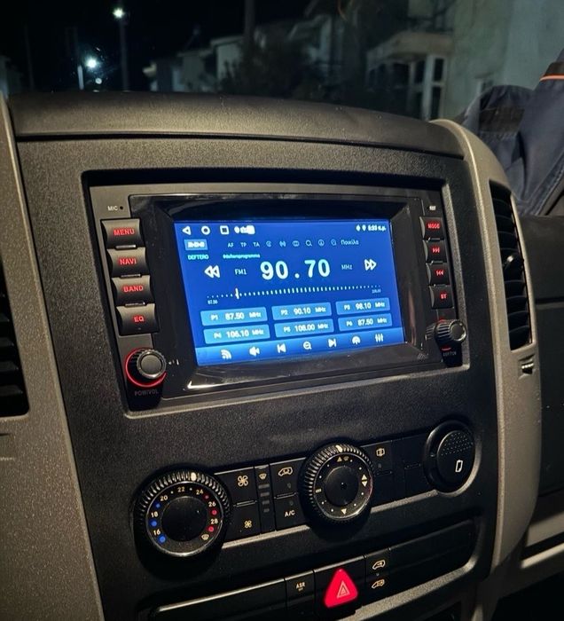 Radio Android Mercedes W245 B200 W906 Sprinter W639 Vito W169VWCrafter