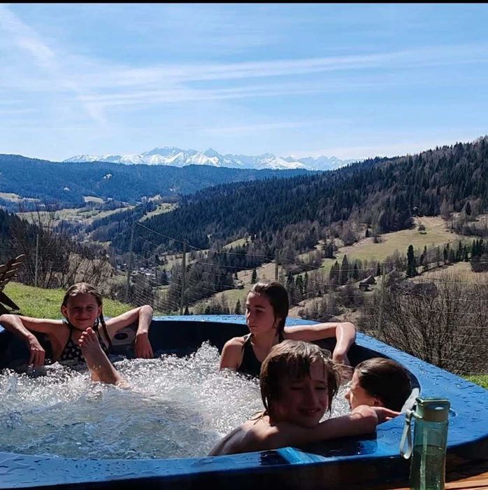 Domek w górach Gorce z widokiem na Tatry / balia / jacuzzi / sauna