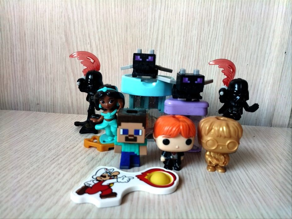 Kinder Joy DC & Harry Potter&Minecraft
