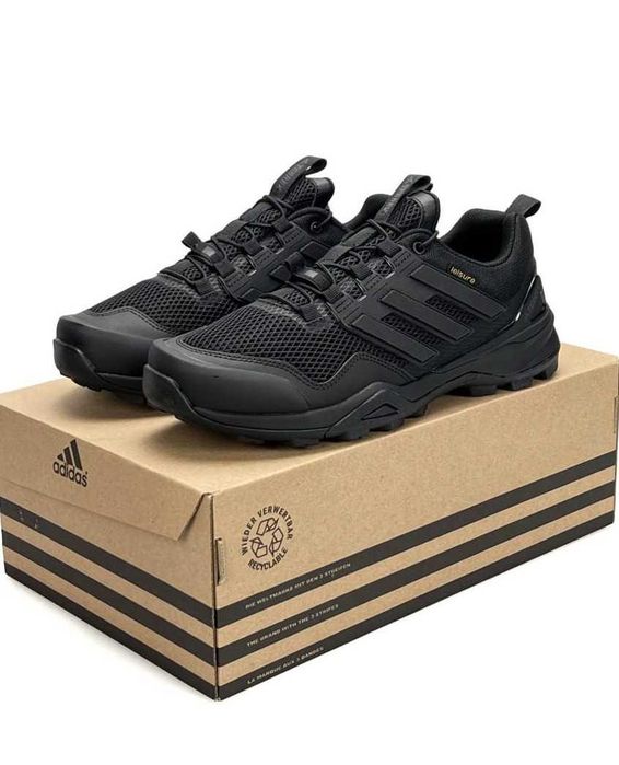 !SALE! Літні кросівки Adidas Terrex Skychaser Full Black Premium 41 42 43 44 45 сітка