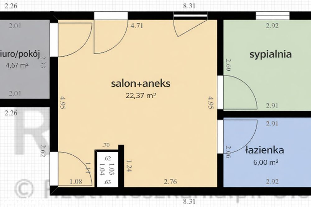 41,5 m² Brynów - Załęska Hałda | Park Kościuszki | Do zamieszkania