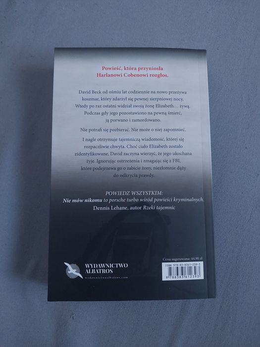 Harlan Coben - Nie mów nikomu, thriller