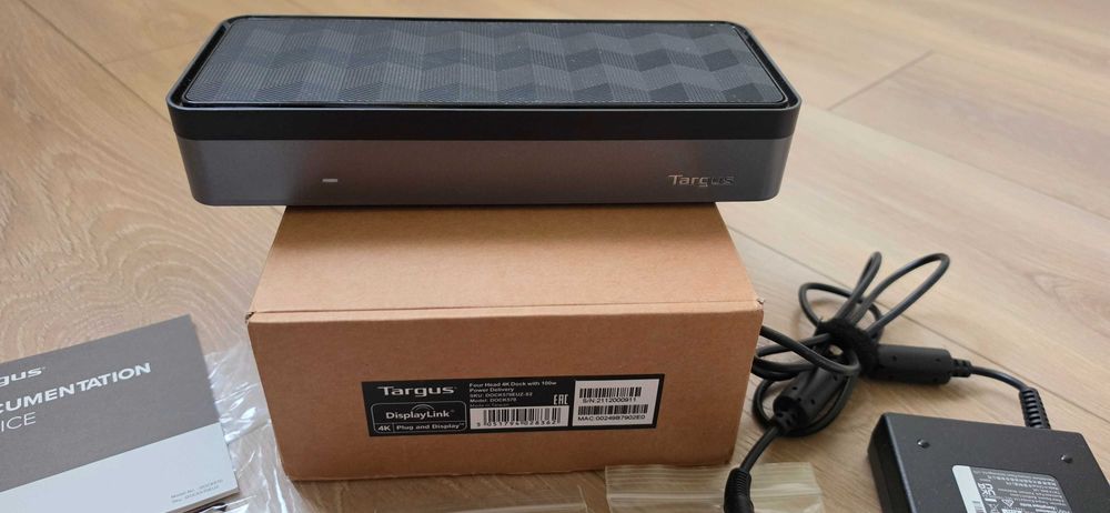 Stacja Dokująca TARGUS DOCK570EUZ-82_ USB-C Universal Quad 4K_100W