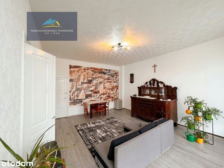 3pokoje | balkon | centrum | kamienica | Miastko