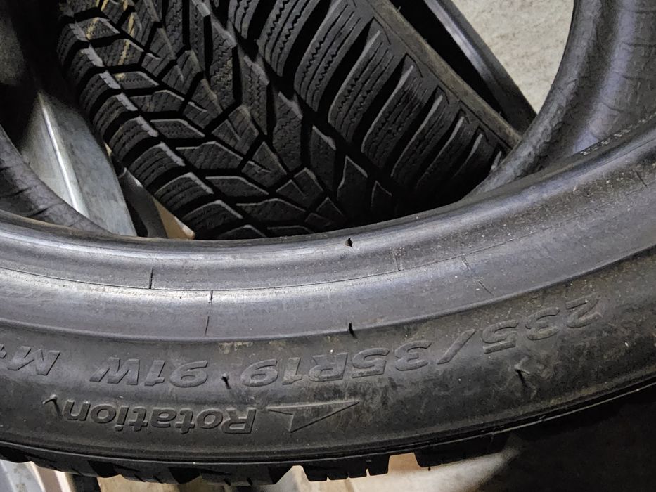 Opony Zimowe 2szt-Nowe-Demo R19 235/35-Hankook-21Rok