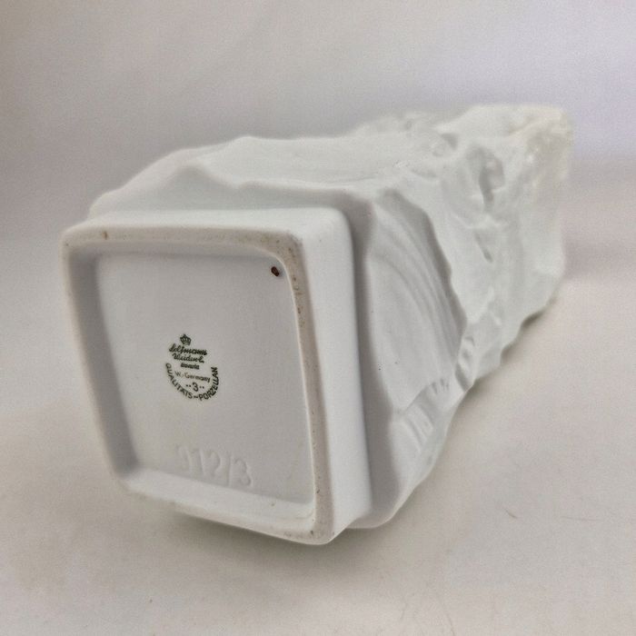 Porcelanowy Modernistyczny Op - Art Wazon Seltmann Weiden - Bawaria