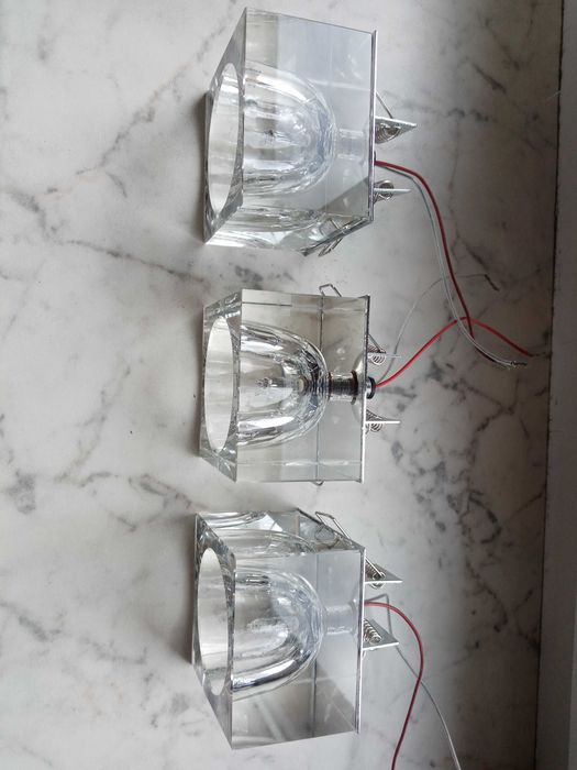 Halogeny szklane/wypusty kwadratowe