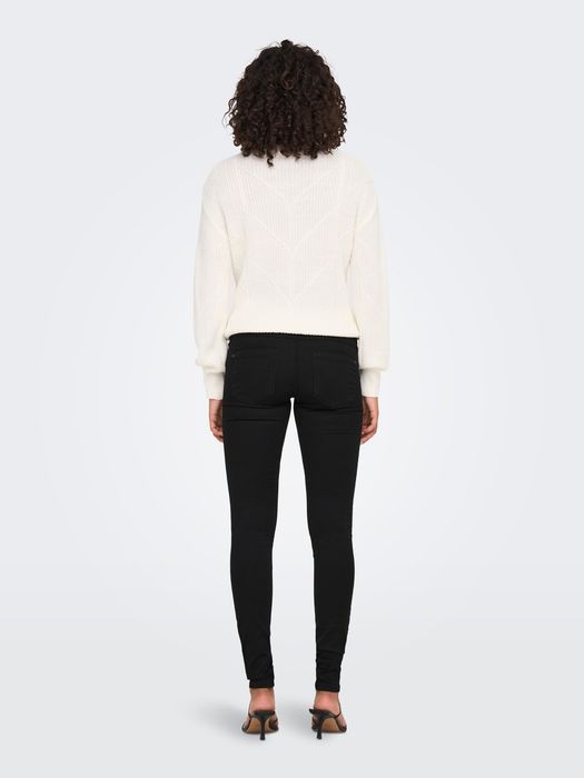 Jeansy ciążowe czarne skinny Only M/34