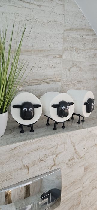 Stojak na papier toaletowy baranek shaun