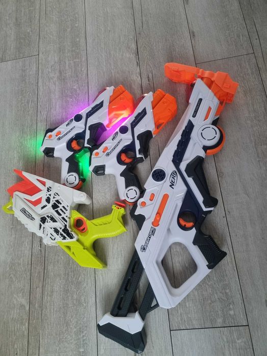 Pistolety NERF 4szt.
