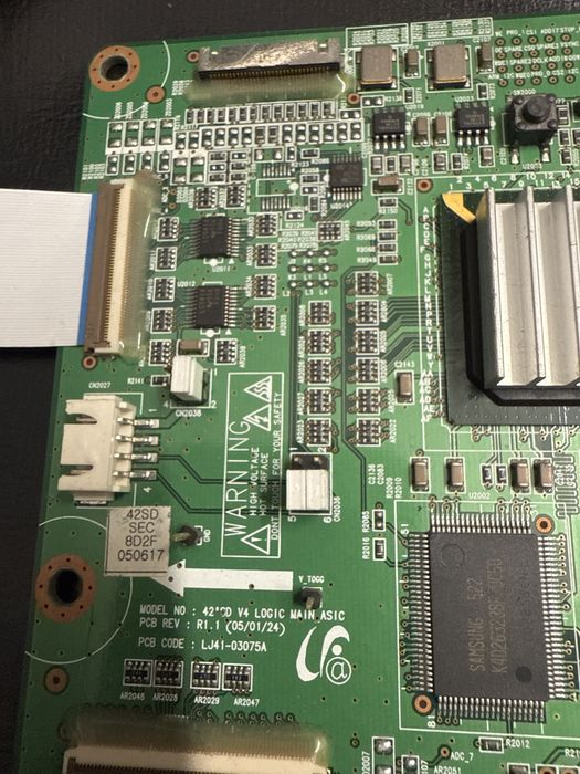 Placa Ysus do plasma Ps42v6S lj92#01030a